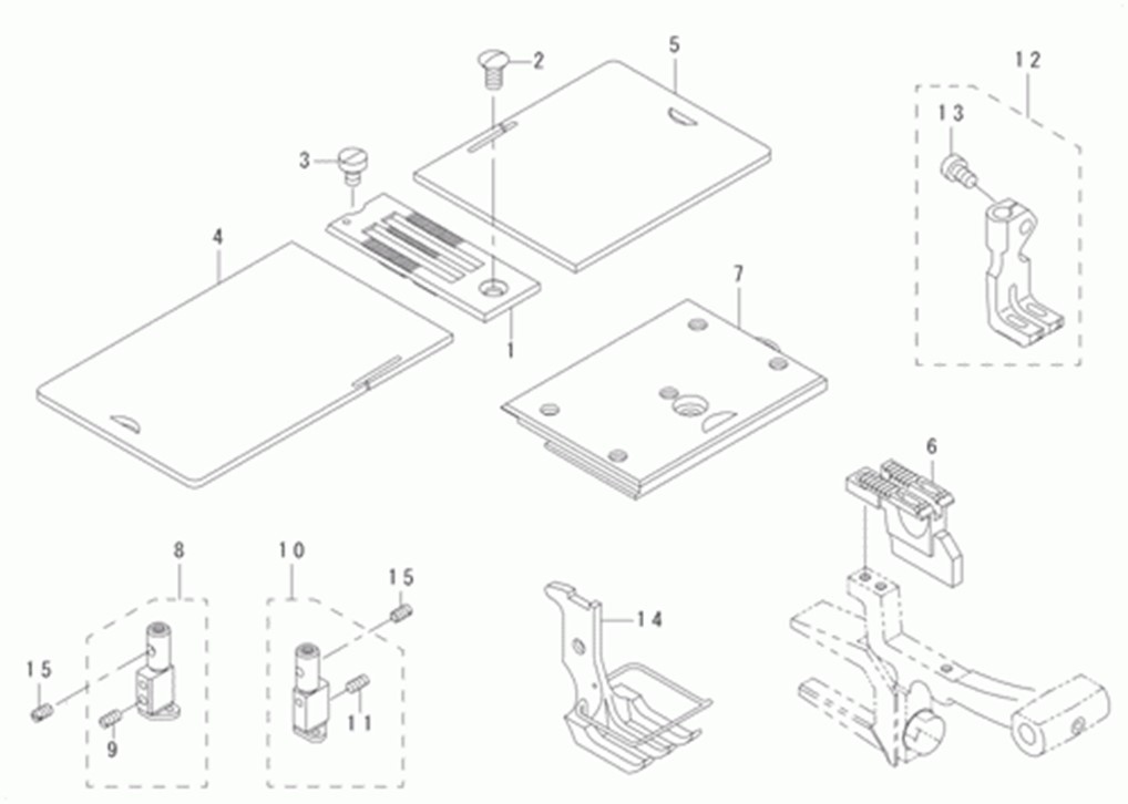 LU-1565 - 15. GAUGE COMPONENTS (STANDARD PARTS)