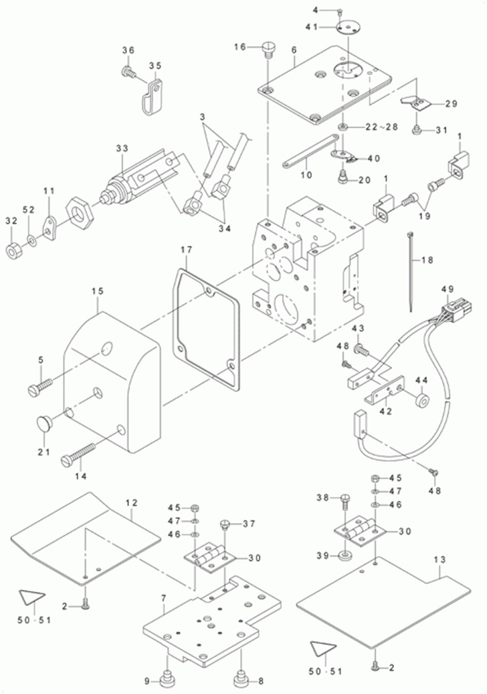 MOL-254 - 10. HOOK BASE COMPONENTS(2)