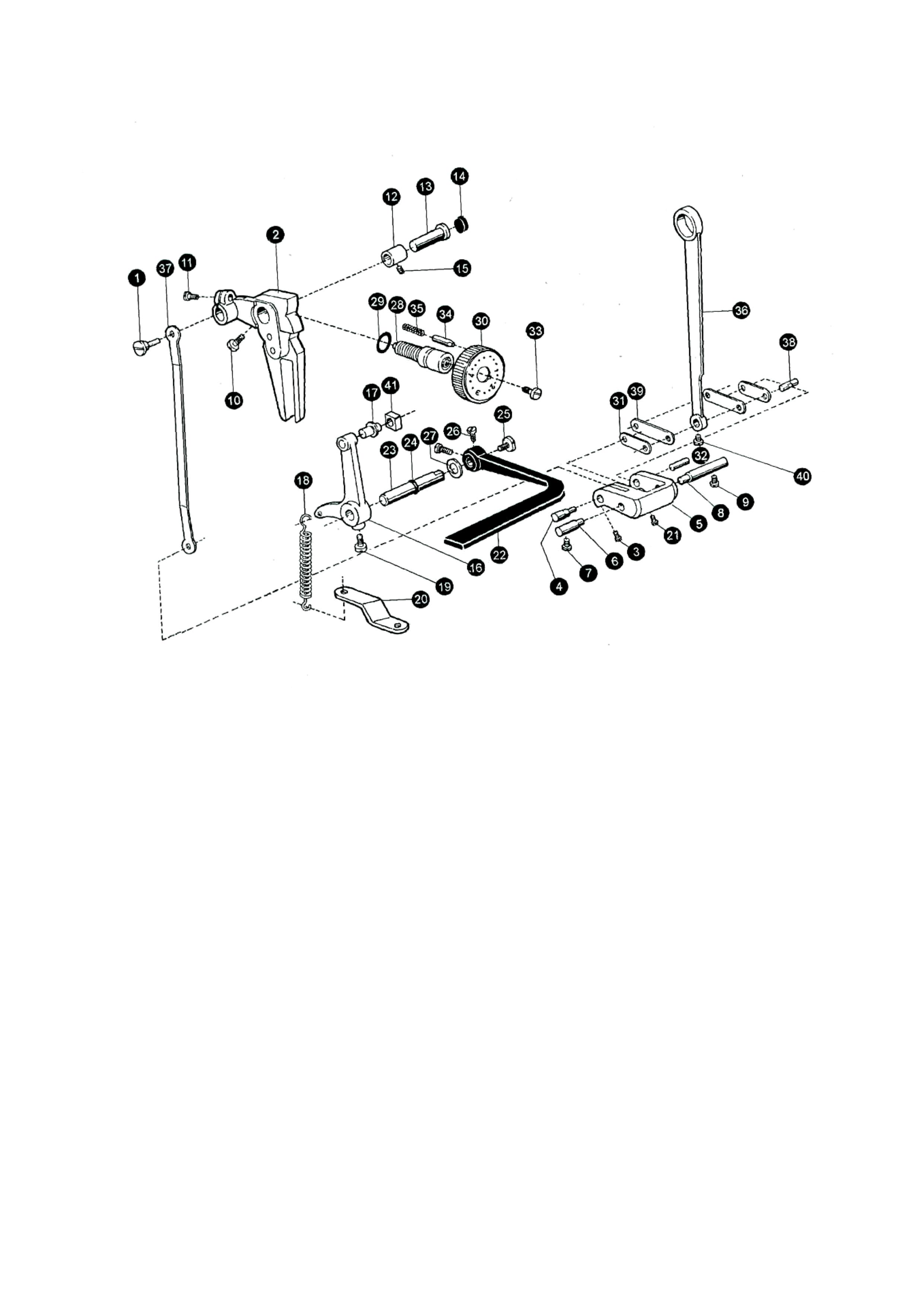 6 STITCH LENGTH REGULATING MECHANISM