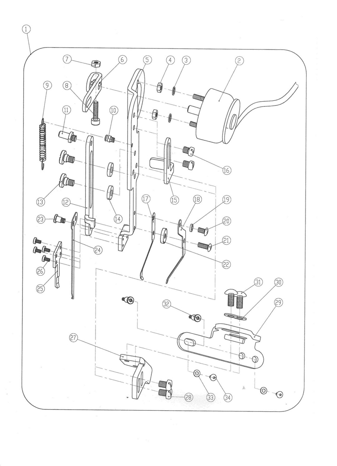 2 Cloth plat assemblies