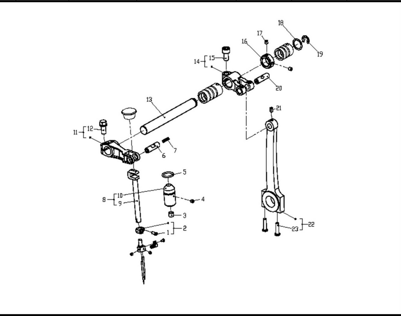 8 NEEDLE DRIVE MECHANISM фото