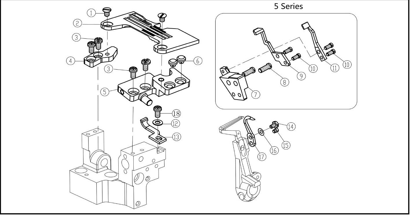 11 Needle Drive Mechanism3 фото