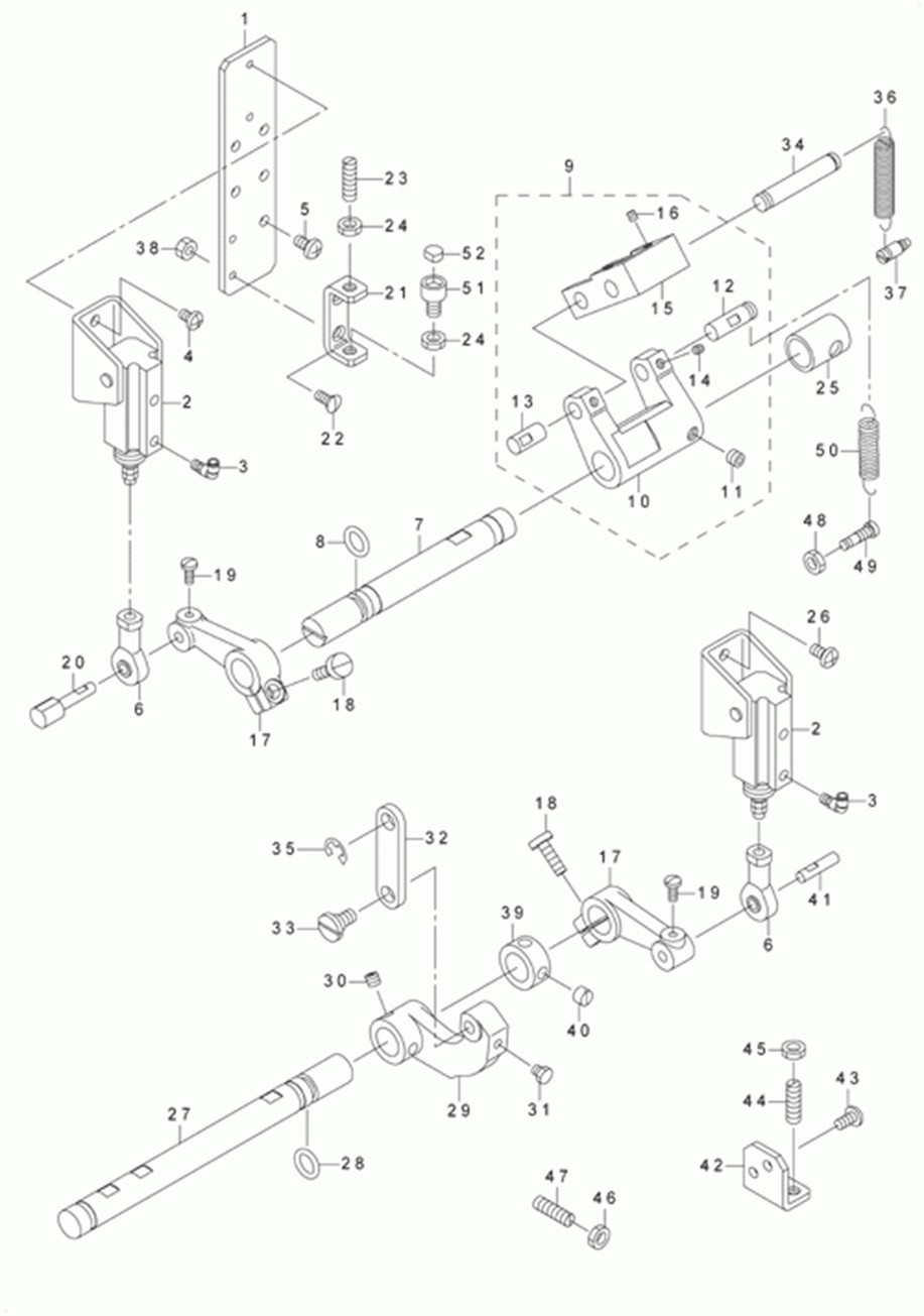 AVP-875S - 5. NEEDLE BAR COMPONENTS (2)