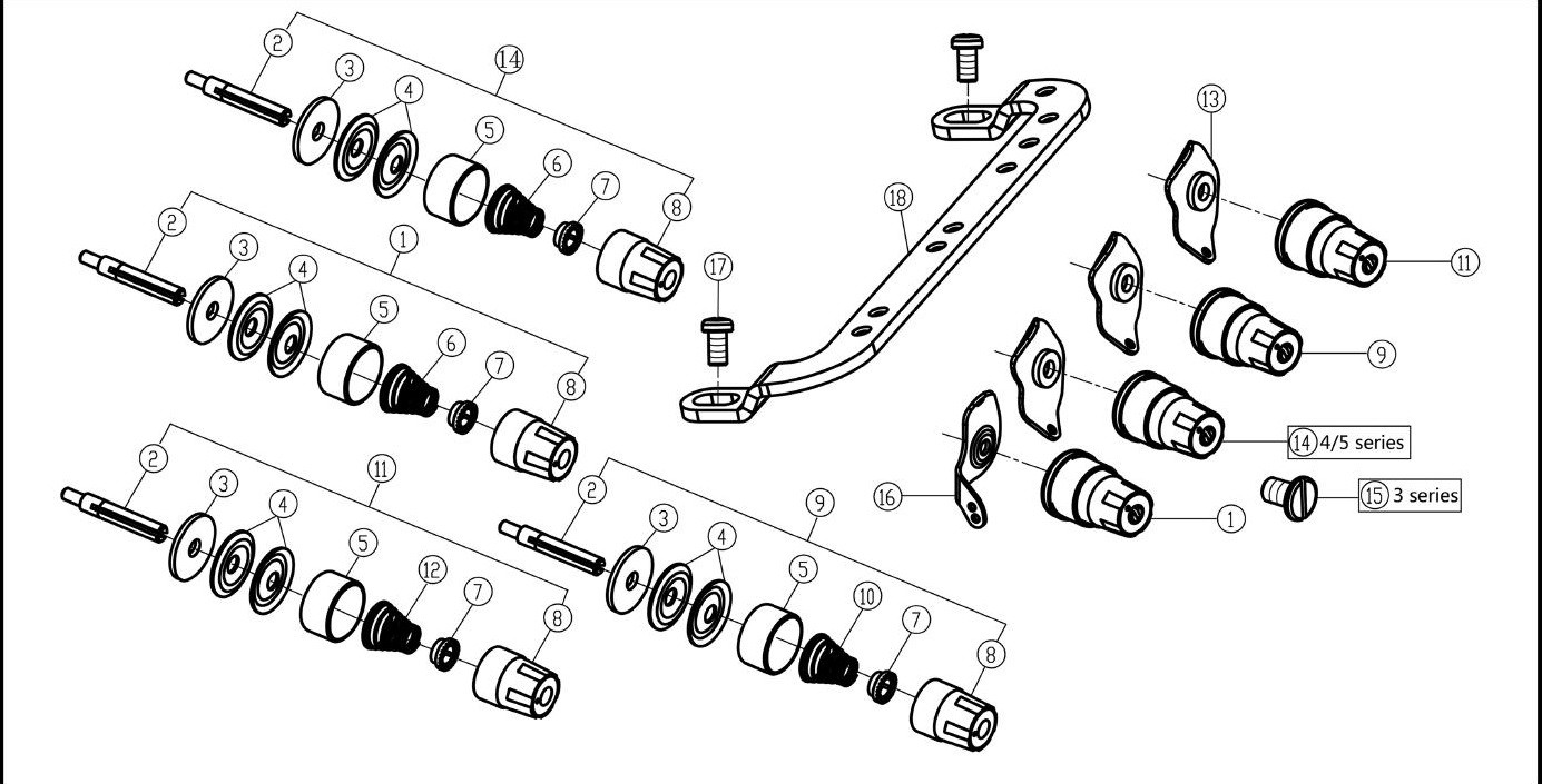 5 Thread Tension Mechanism фото