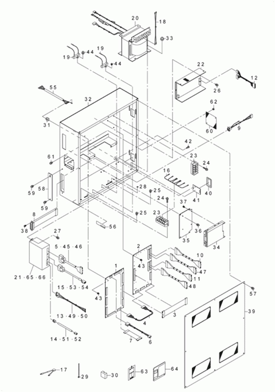 AVP-875S - 31. CONTROL BOX COMPONENTS