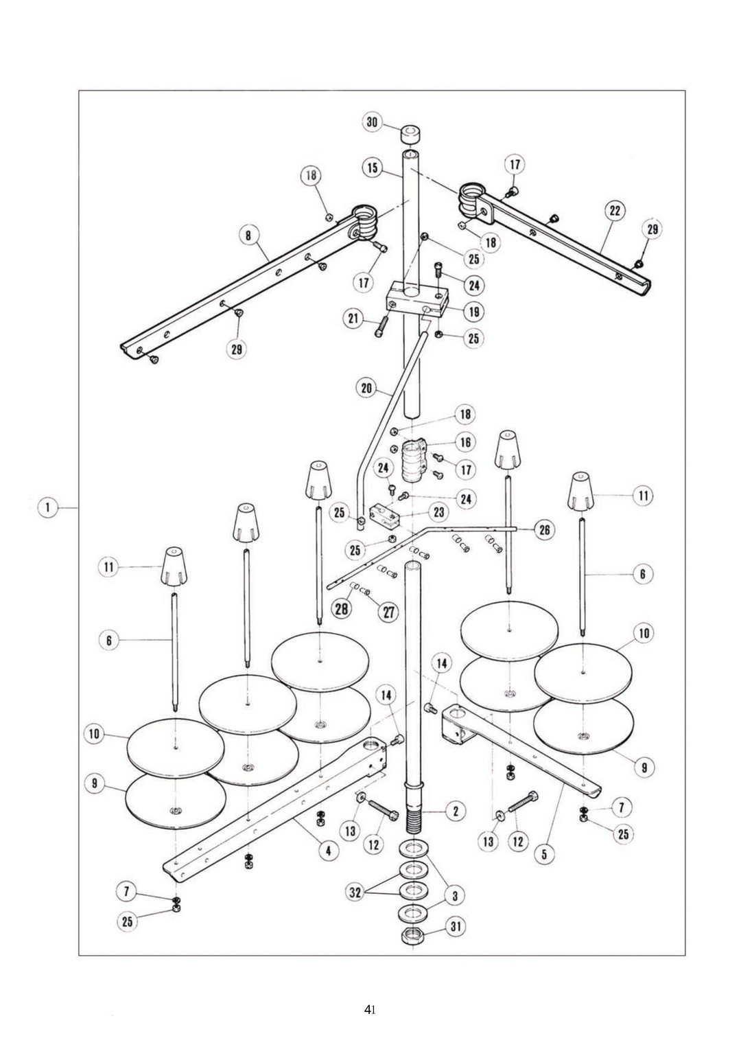 19 Thread Apool Assemblies