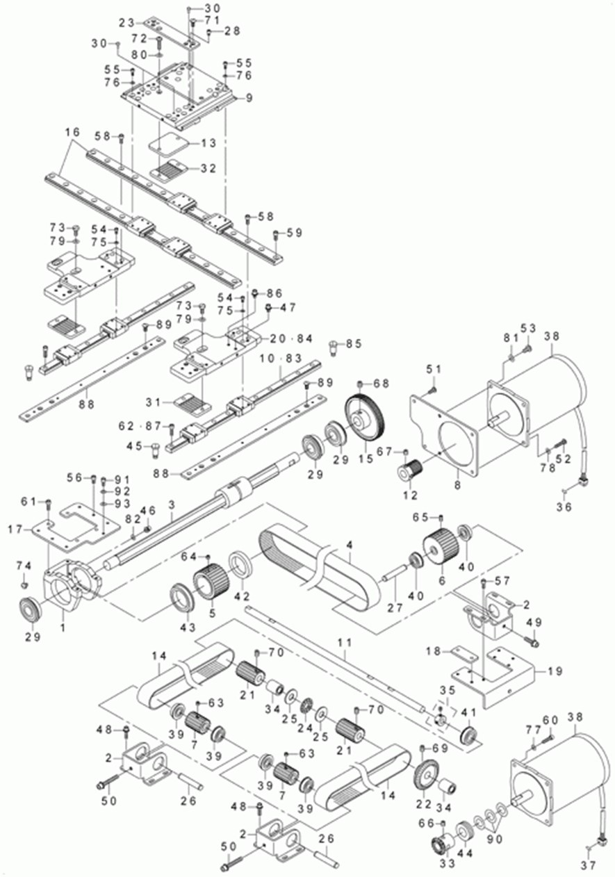 AMS-215D - 9.X-Y COMPONENTS