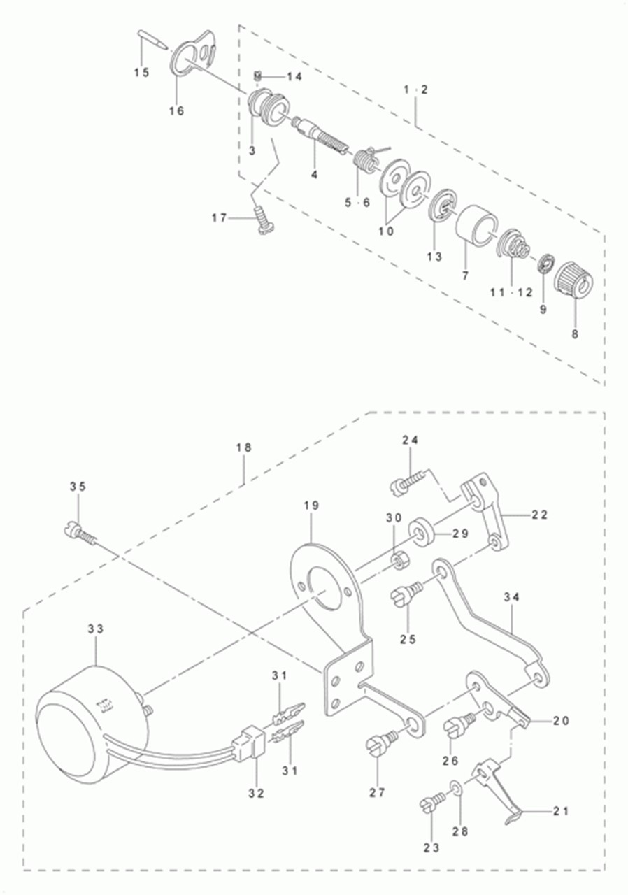 AMS-223C - 8. WIPER MECHANISM COMPONENTS