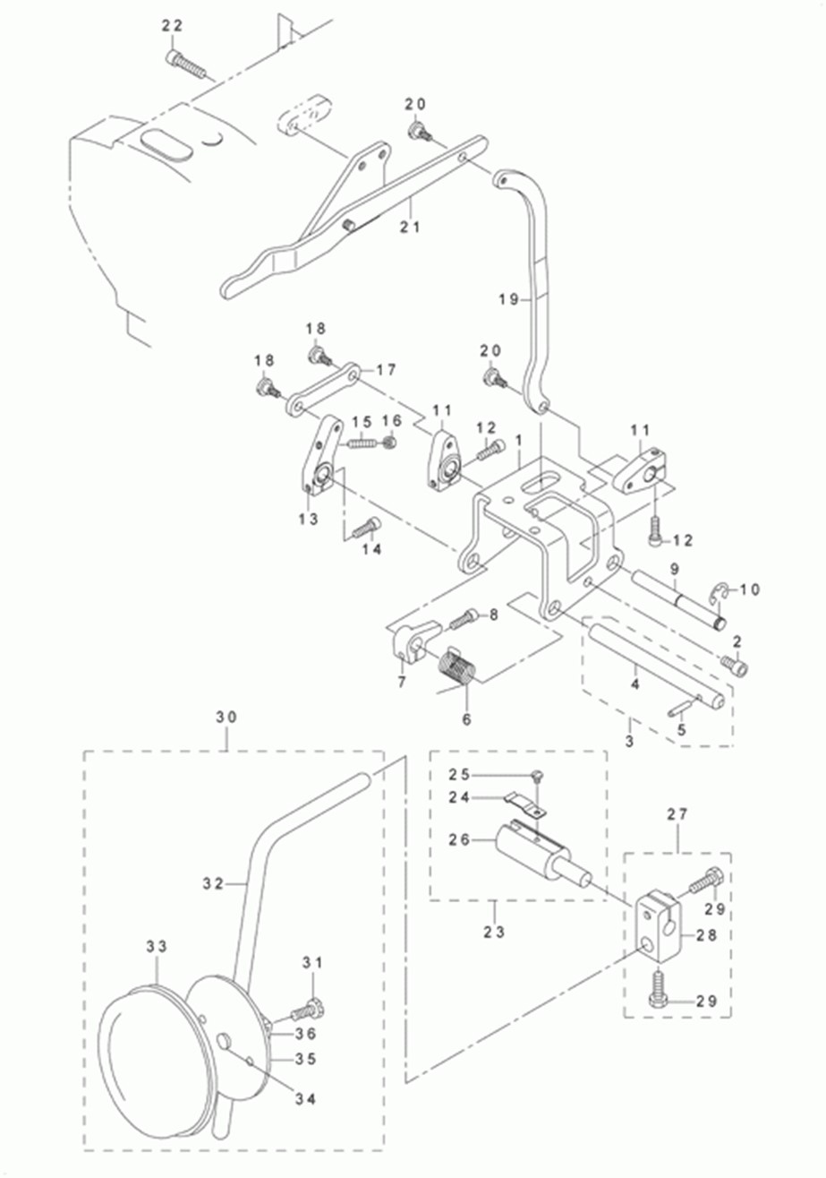 LU-1510 - 11.KNEE LIFTING COMPONENTS