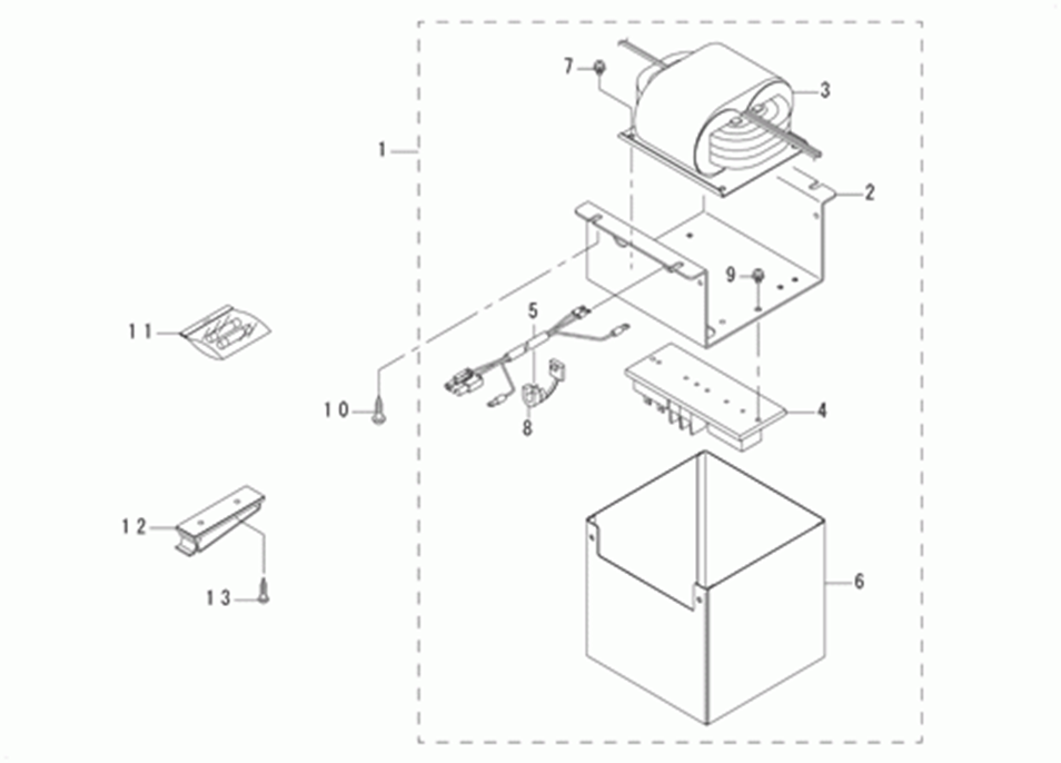 LK-1942HA - 17.HEATER UNIT COMPONENTS (Z TYPE)