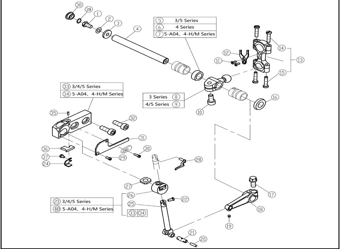 12 Upper Looper Drive Mechanism фото