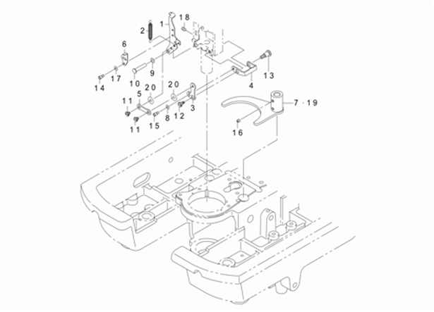 MEB-3200CS - 20. LOWER THREAD HAUL COMPONENTS