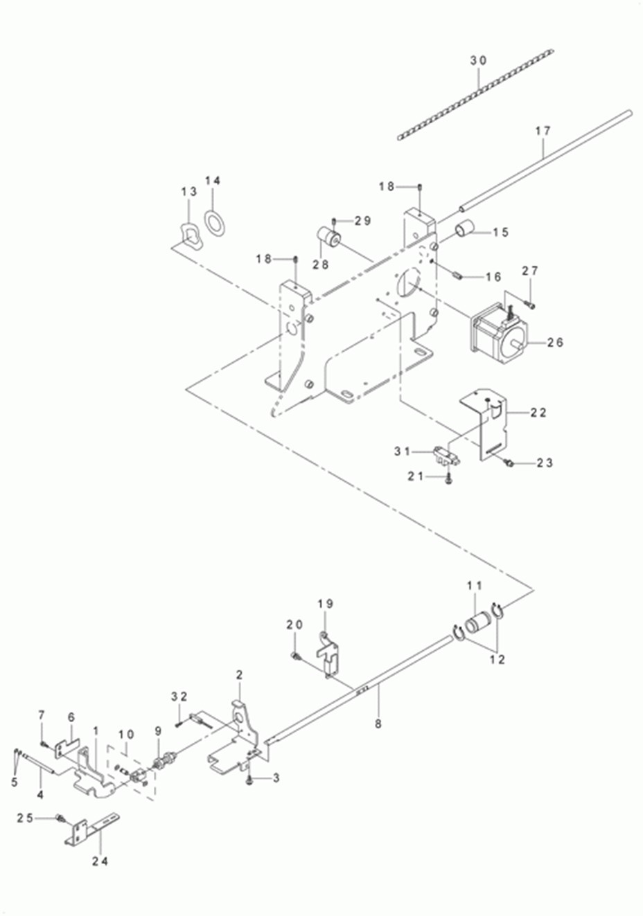 MOL-254 - 18. CLAMP FEED COMPONENTS