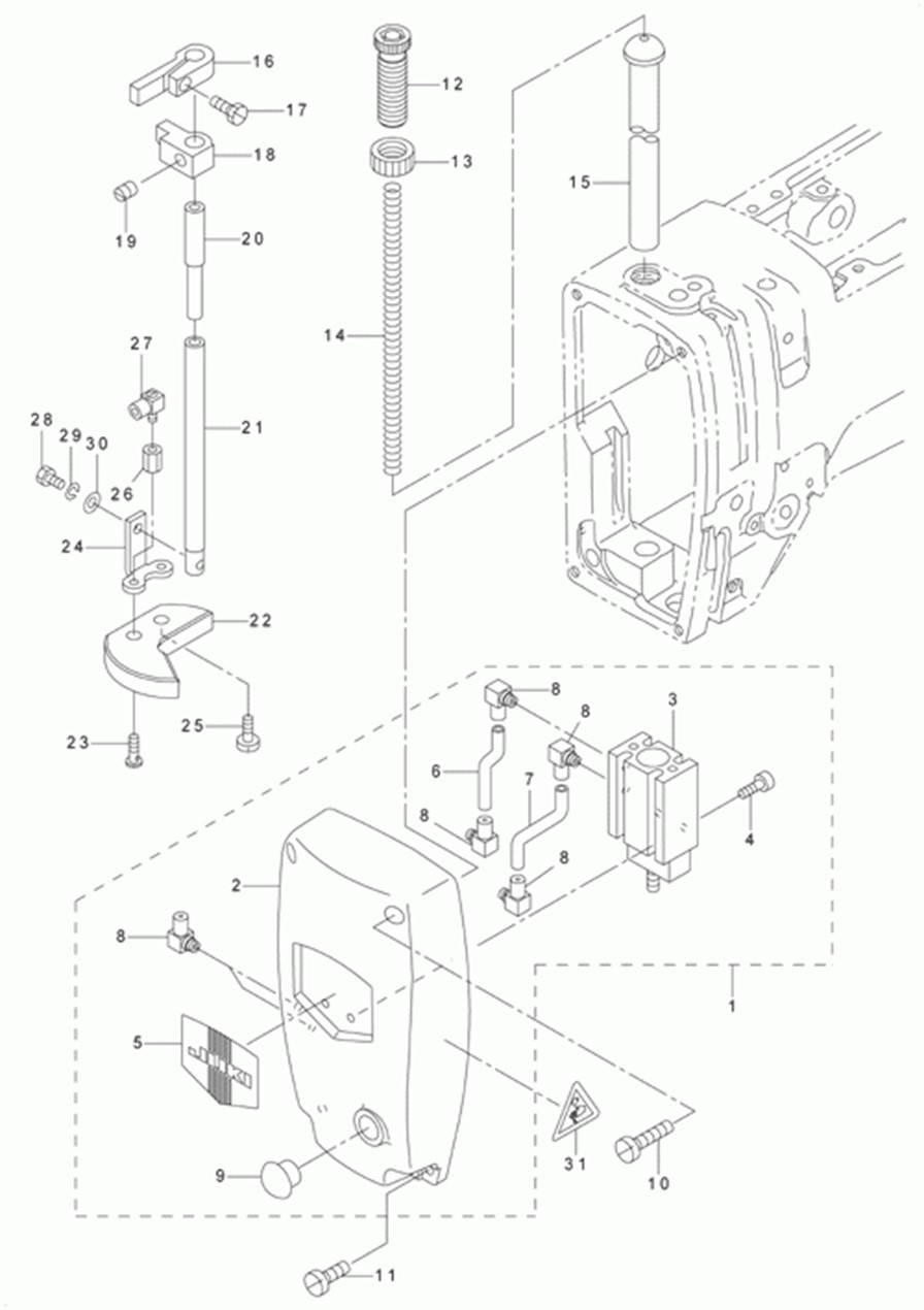 AVP-875A - 6. PRESSER MECHANISM COMPONENTS