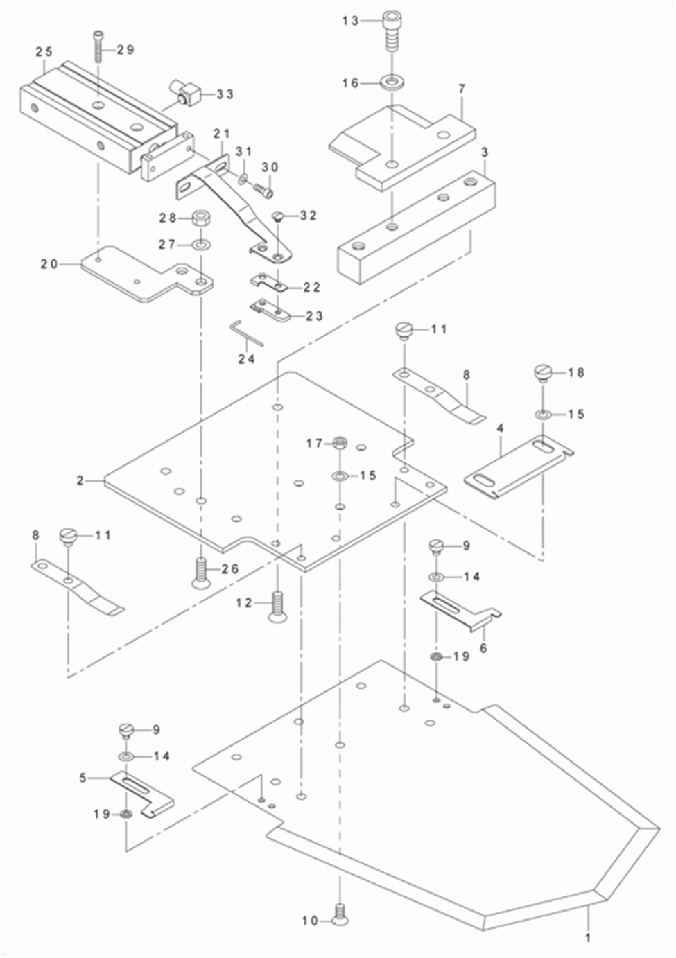 AVP-875A - 23. FORM PLATE GAGE COMPONENTS