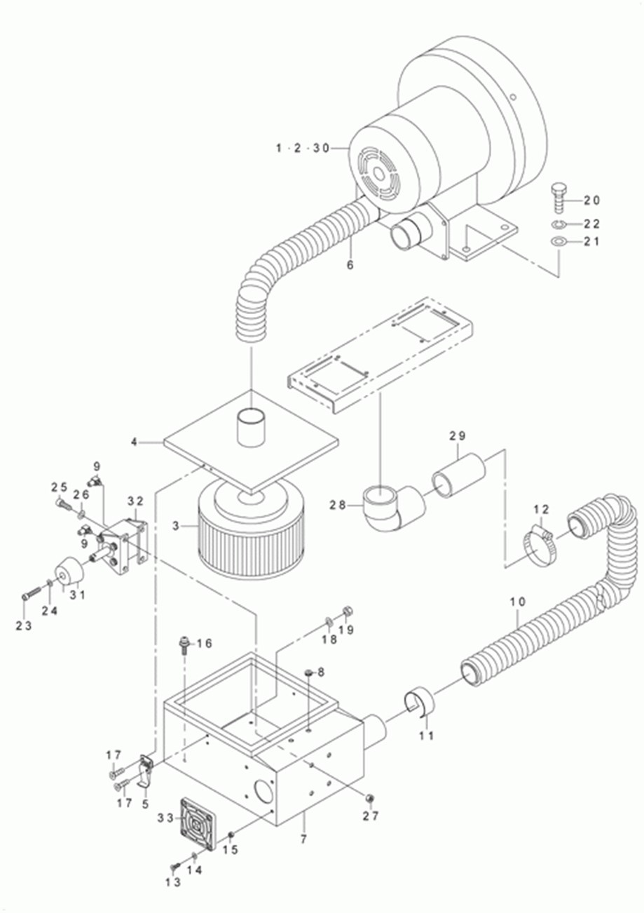 AVP-875A - 19. CLOTH SUCTION DEVICE COMPONENTS