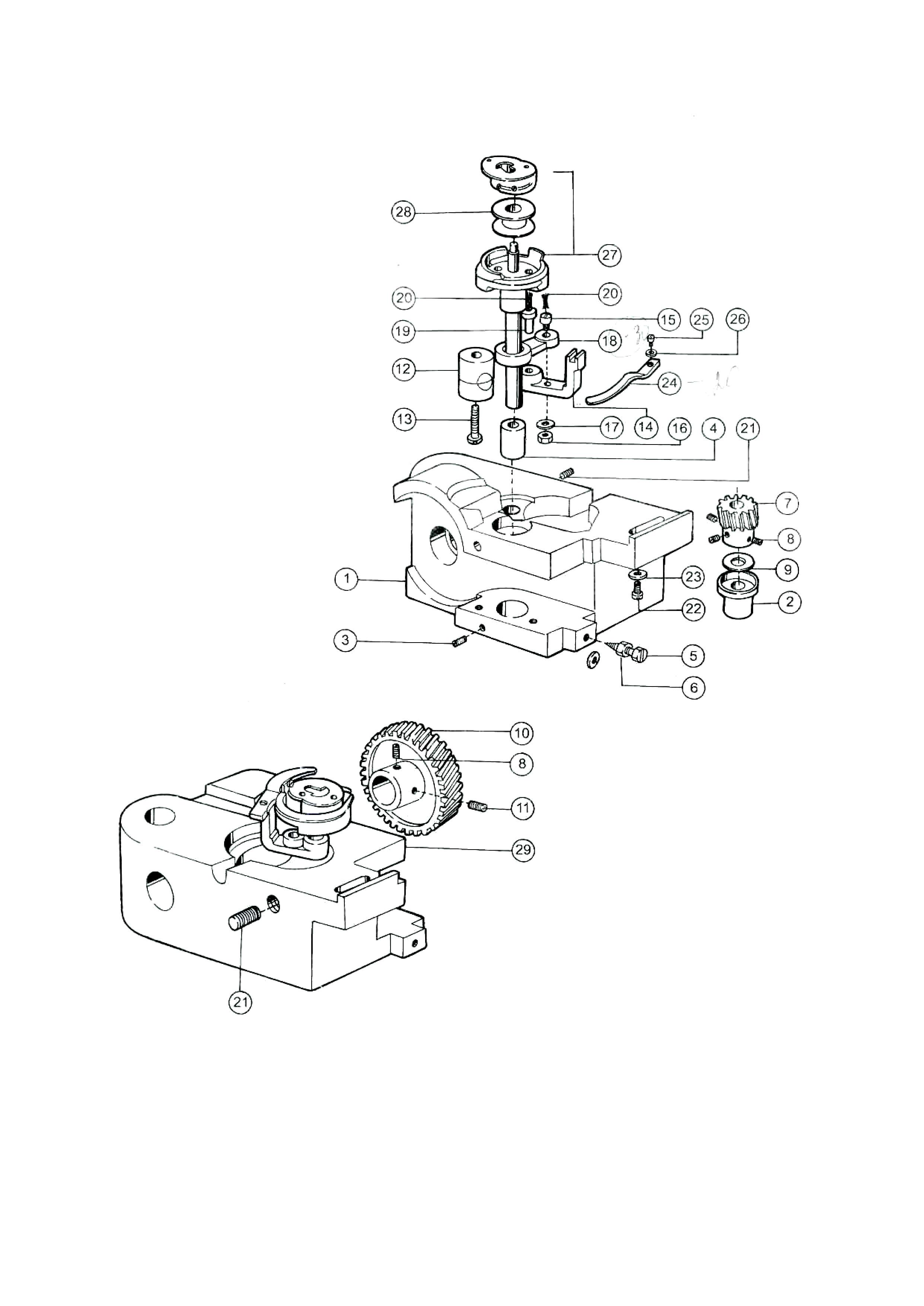 10 HOOK AND SADDLE PARTS