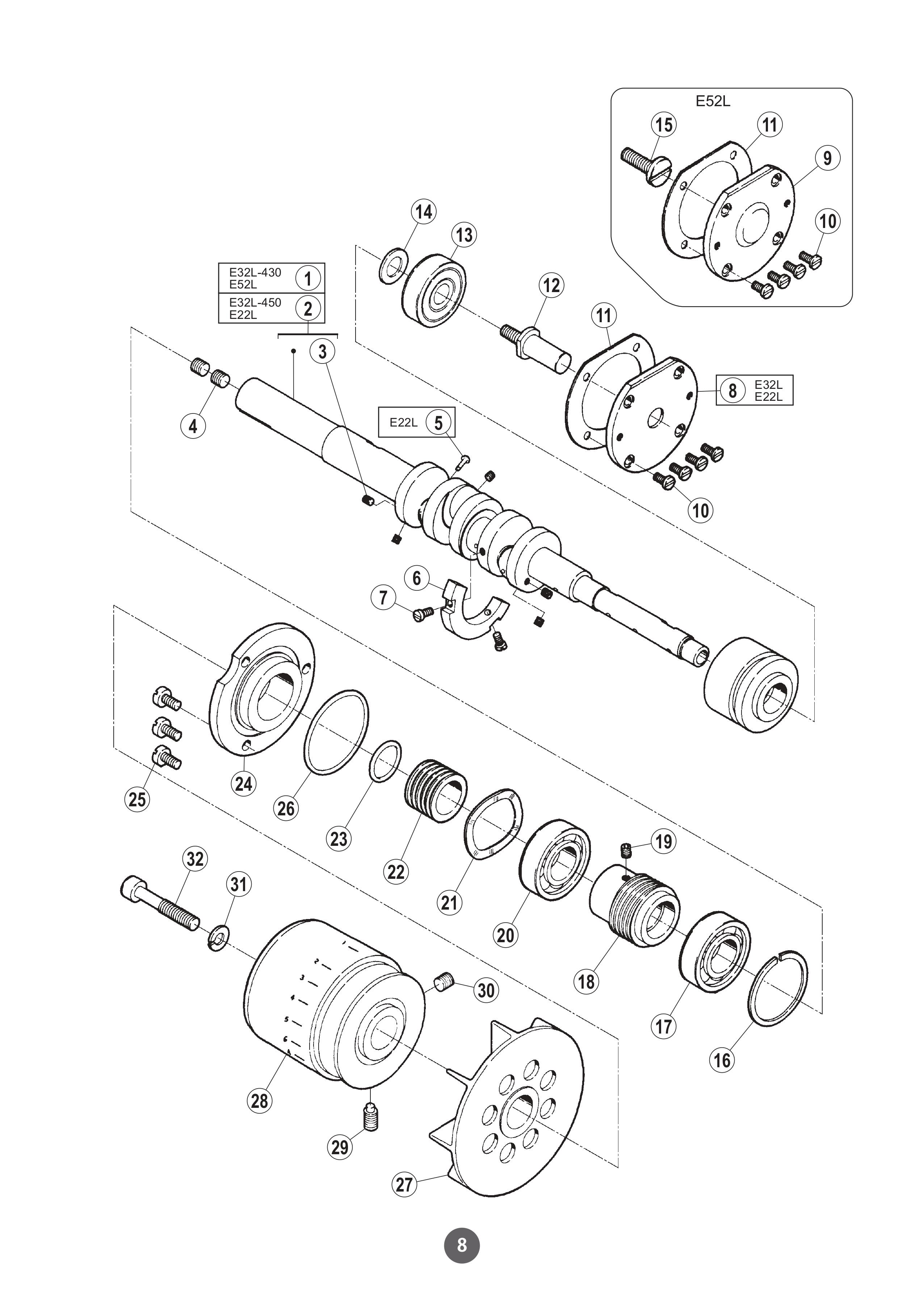 4 CRANKSHAFT DRIVE MECHANISM фото