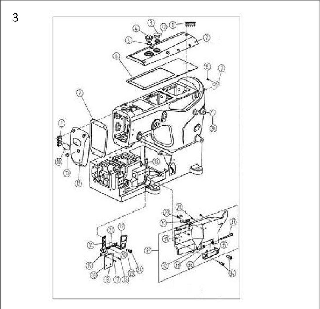 3 Cover Assemblies