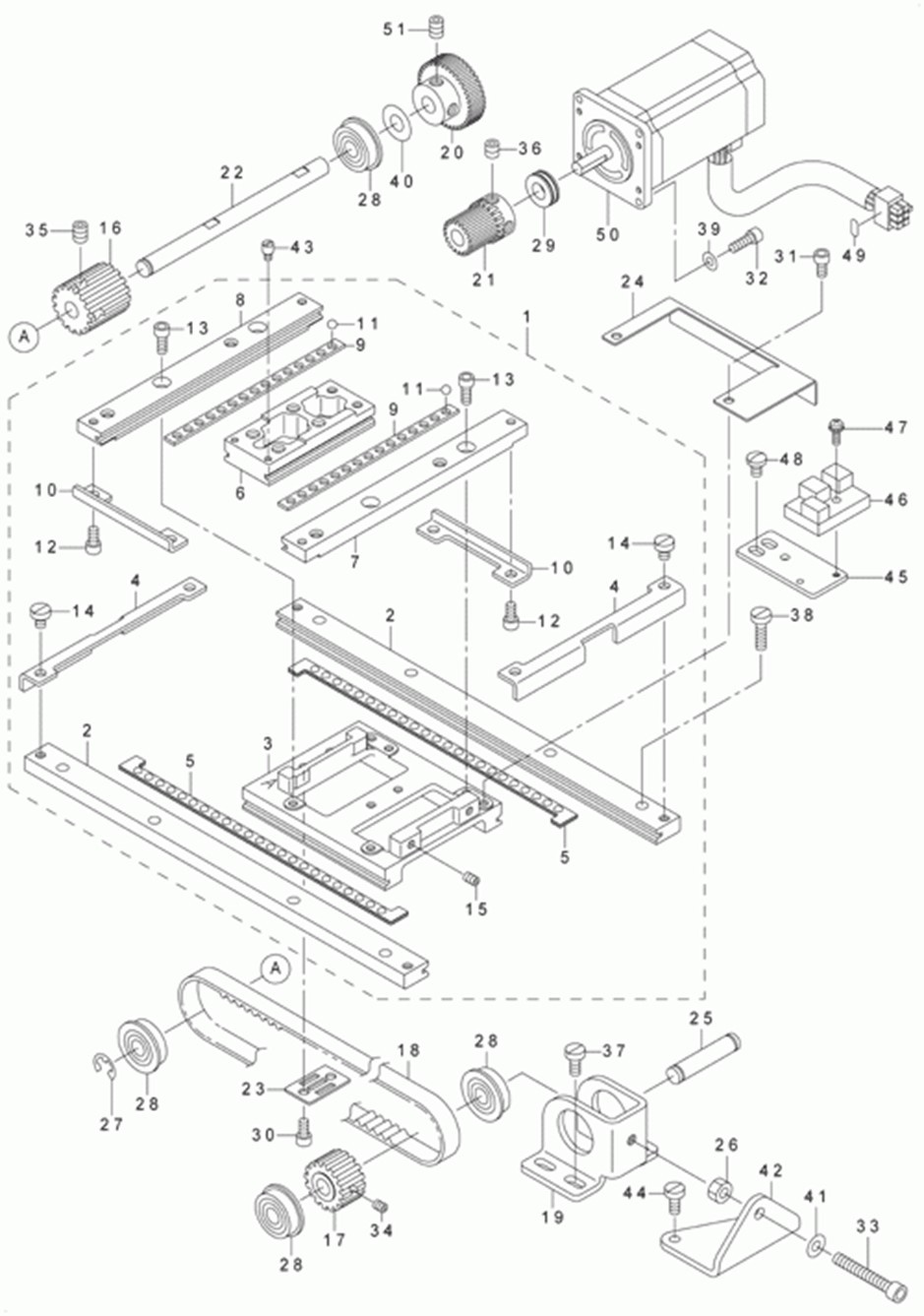 AMS-210D - 10.X-Y COMPONENTS (1)