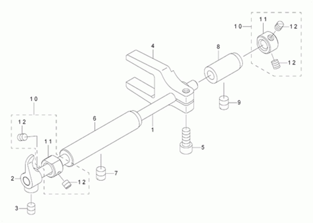 DNU-1541S - 7.OPENER COMPONENTS (FOR DNU-1541S)