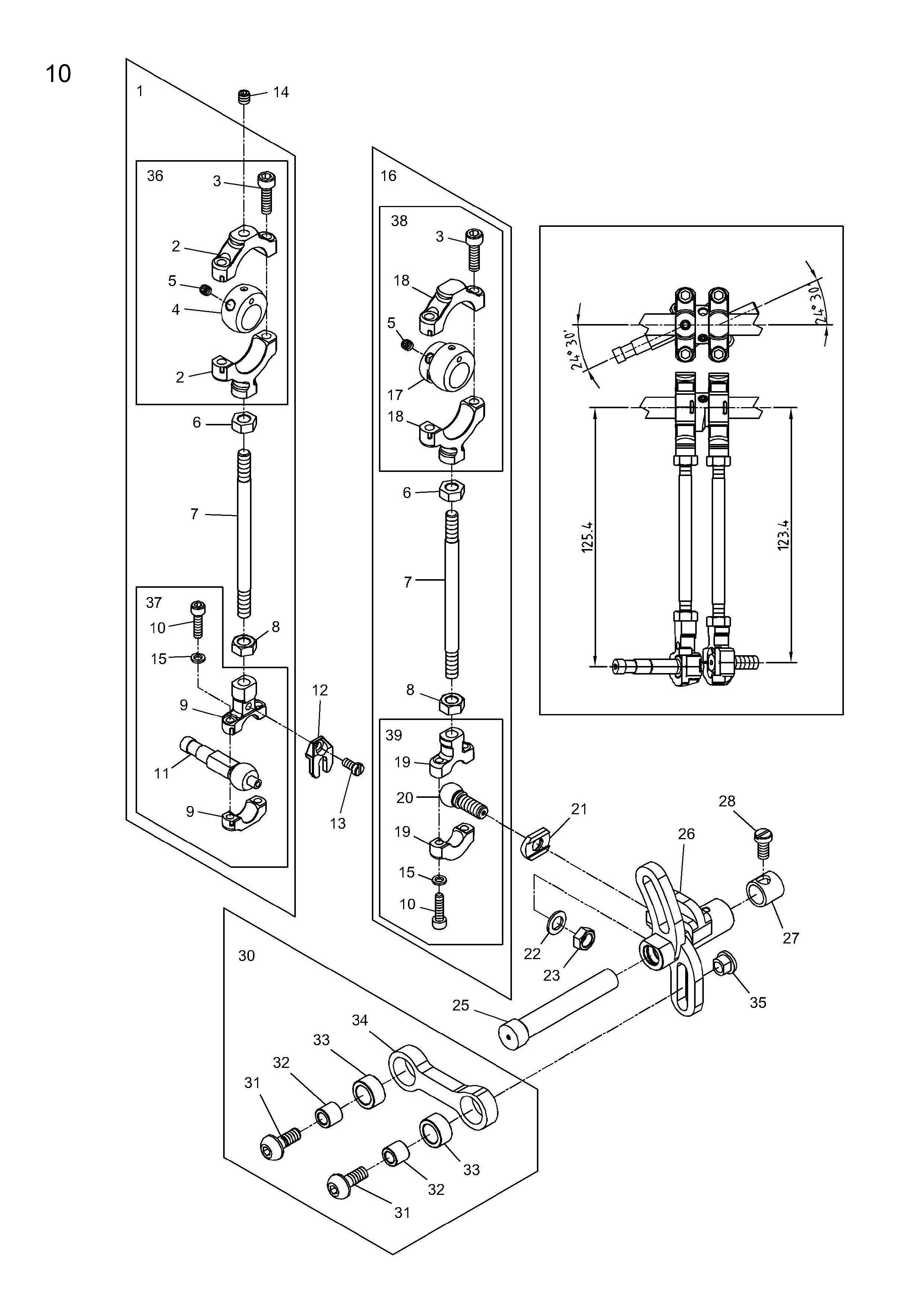10 FEED DEIVING CONTROL MECHANISM фото