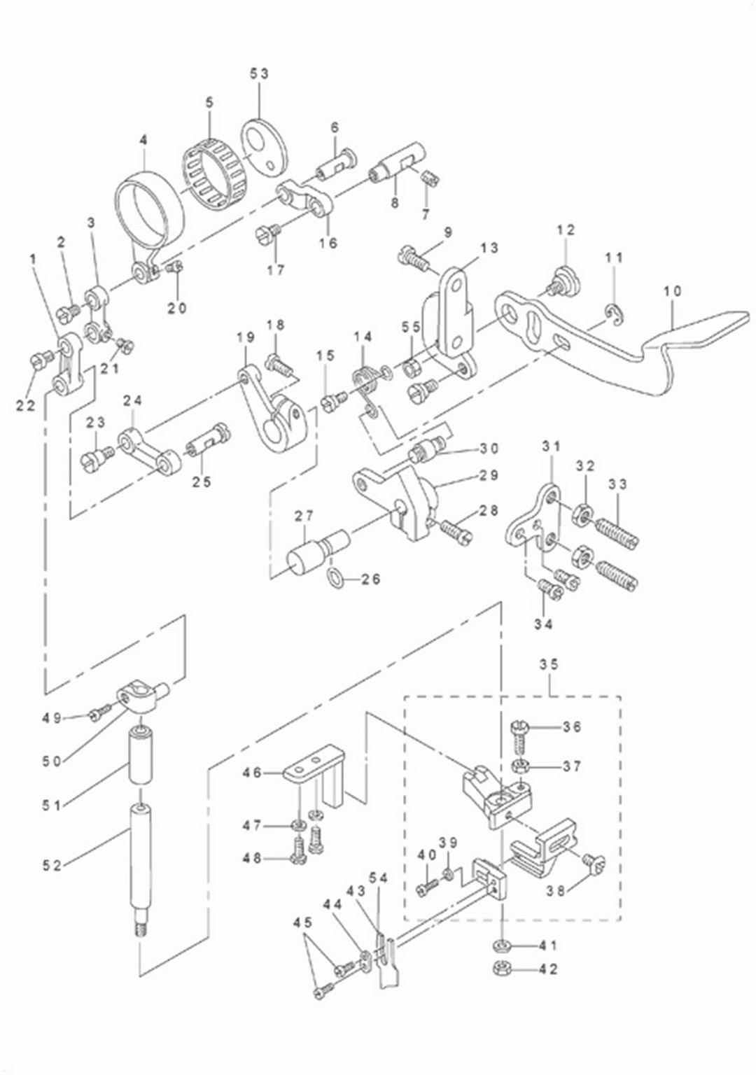 DMN-5420N-7 - 7. KNIFE COMPONENTS