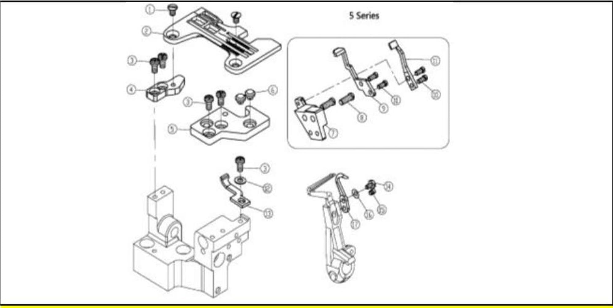 11 Needle Drive Mechanism (3) фото