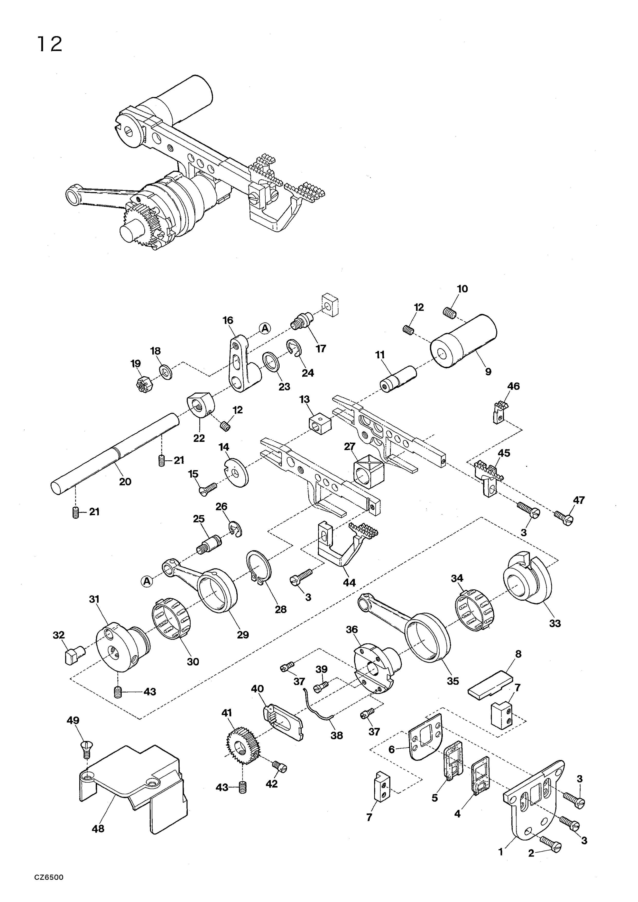 12 FEED DRIVING MECHANISM