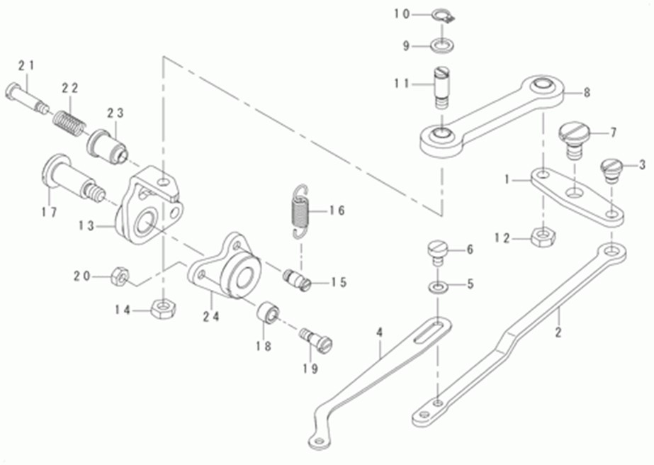 MB-1373 - 11. THREAD BIND NOTCH COMPONENTS(FOR MB-1377)