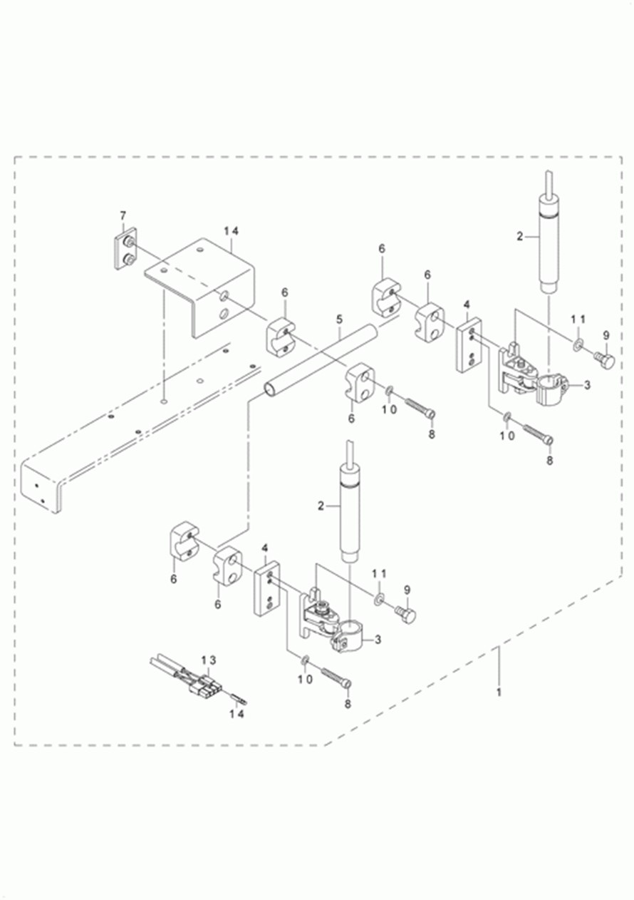 AVP-875S - 33. MARKING LIGHT COMPONENTS (OPTIONAL PARTS)