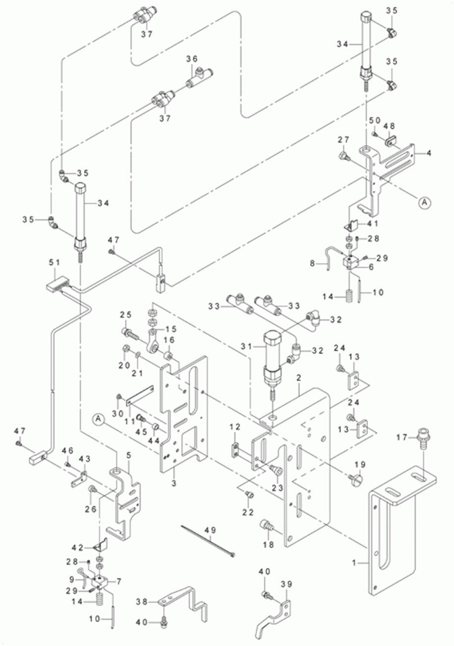 MOL-254 - 16. BELT RECEIVER COMPONENTS