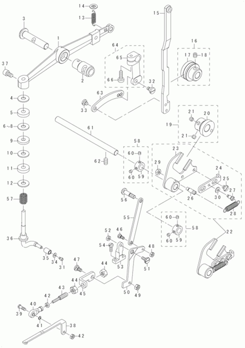 MB-1373 - 6. BUTTON CLAMP LIFTER COMPONENT