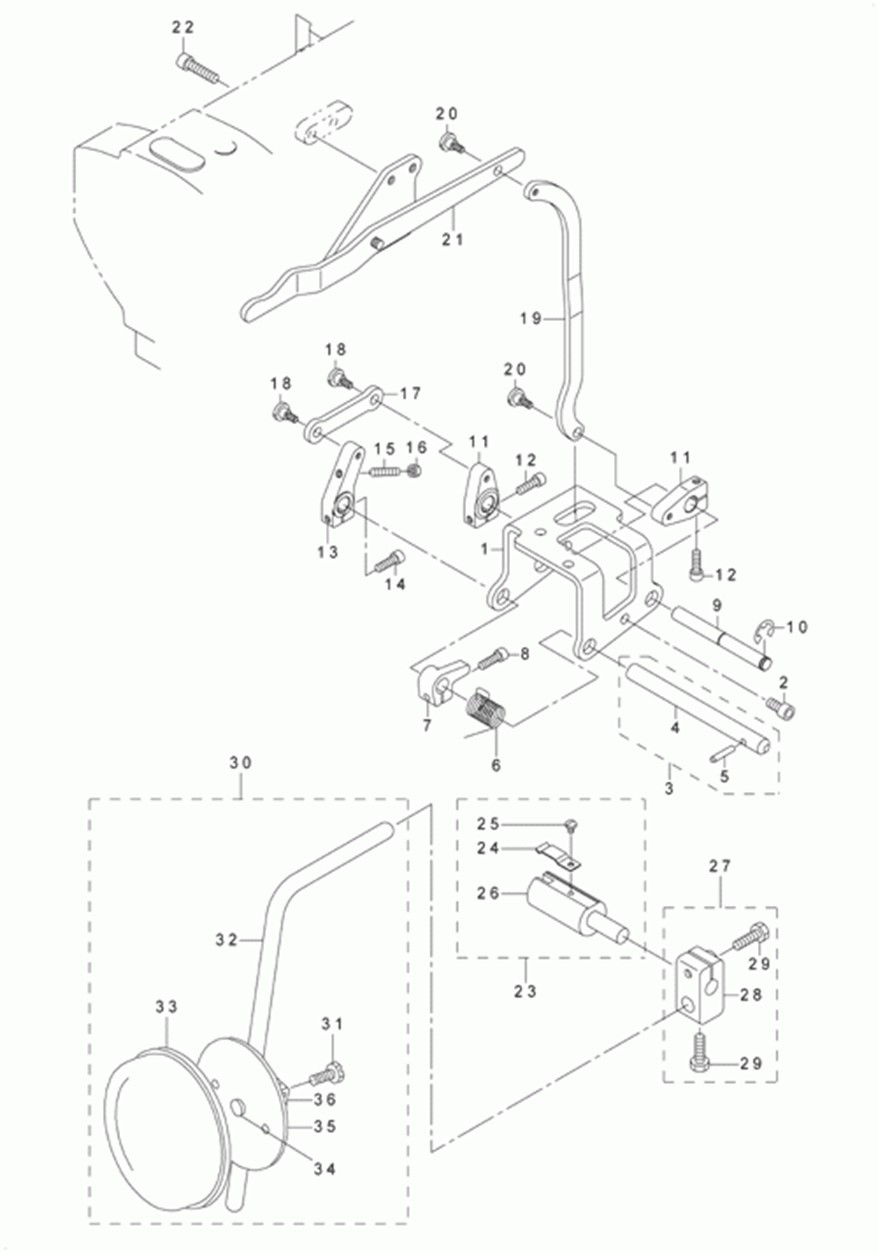 LU-1508H - 9.KNEE LIFTING COMPONENTS