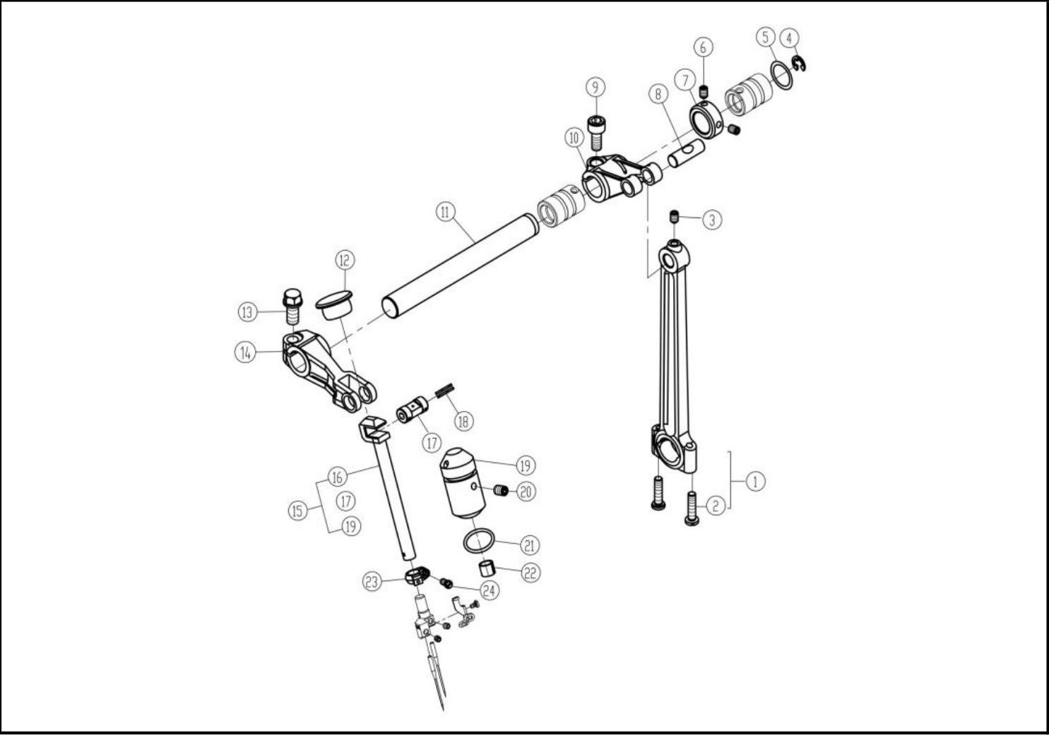 9 Needle Drive Mechanism (1) фото