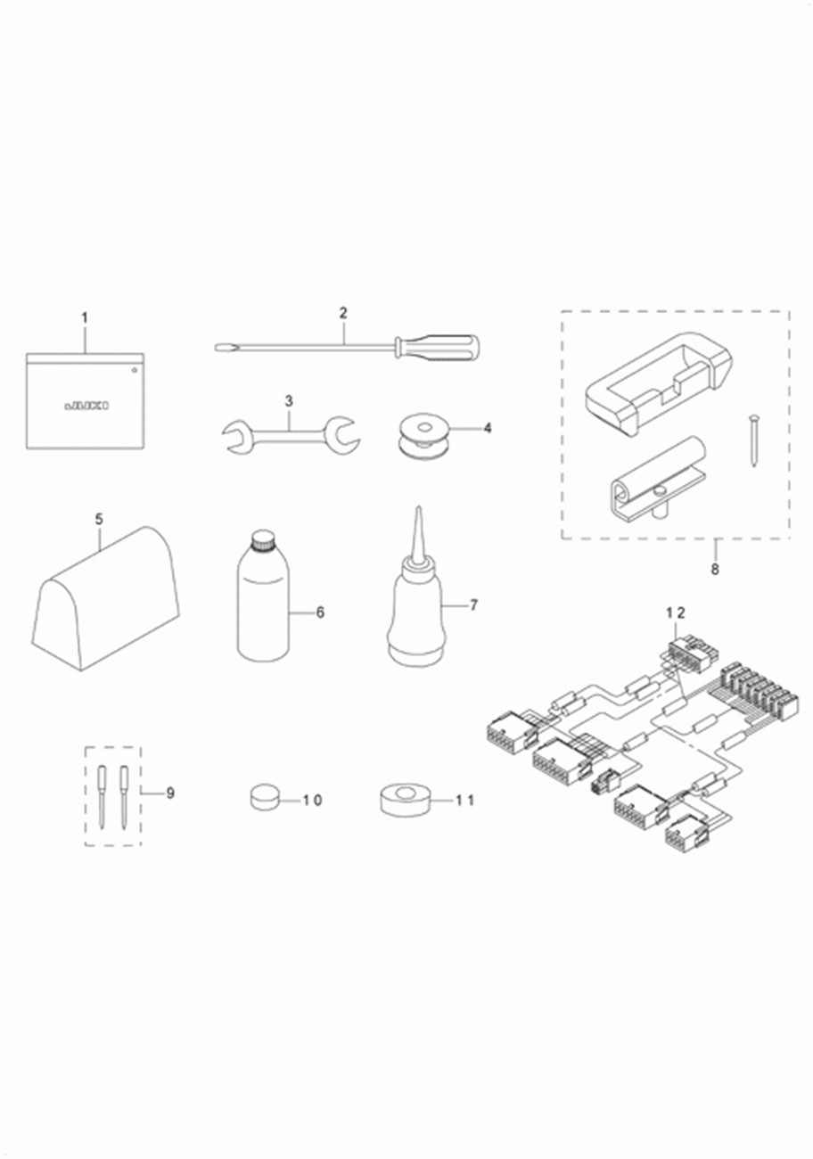 DNU-1541-7 - 18.ACCESSORIES PARTS COMPONENTS