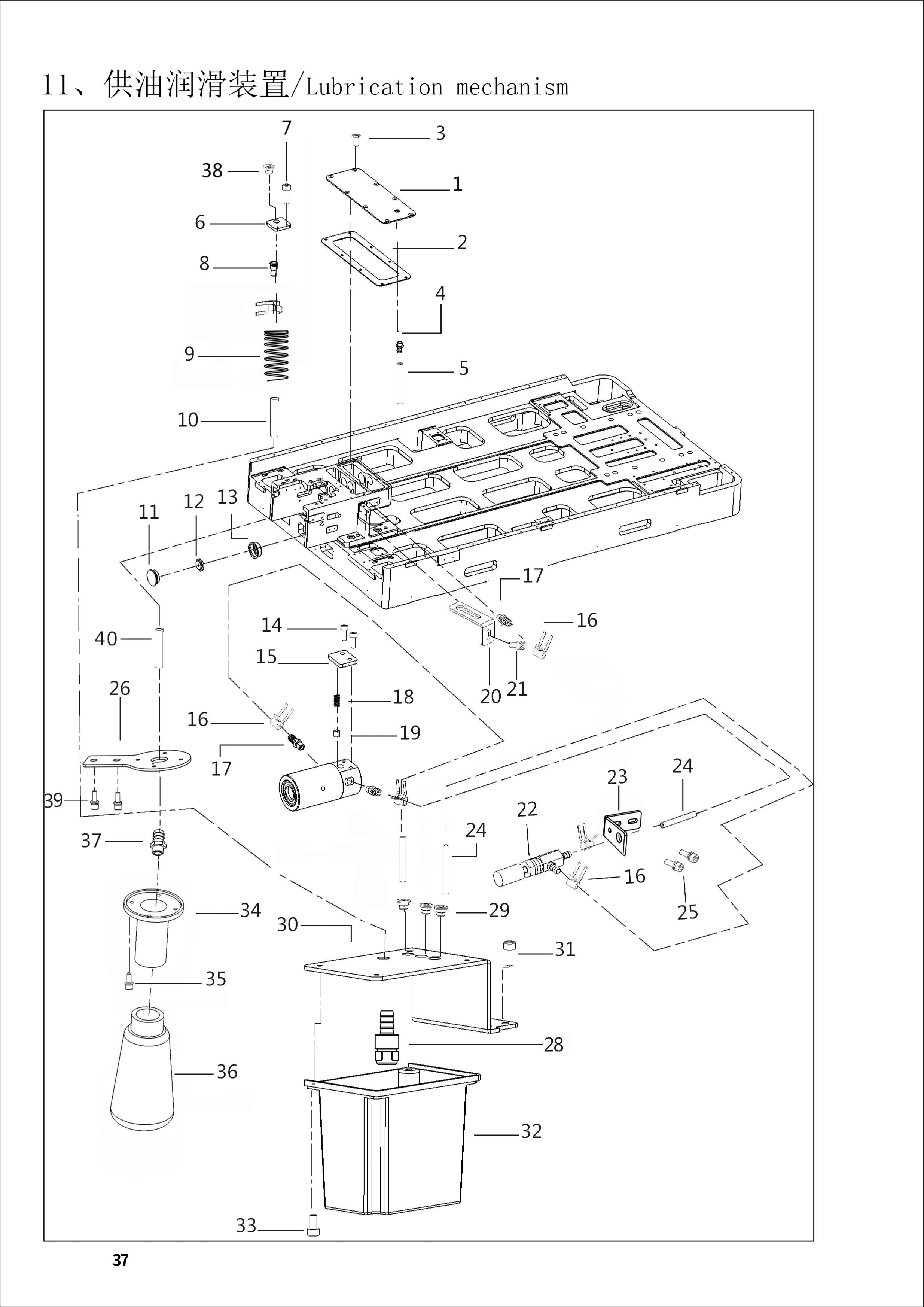 11 LUBRICATION MECHANISM