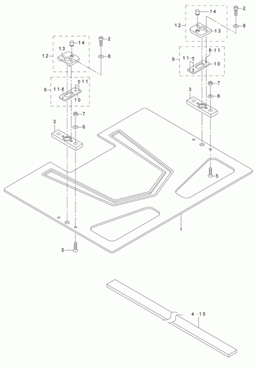 AVP-875A - 24. PRESSER GAGE COMPONENTS