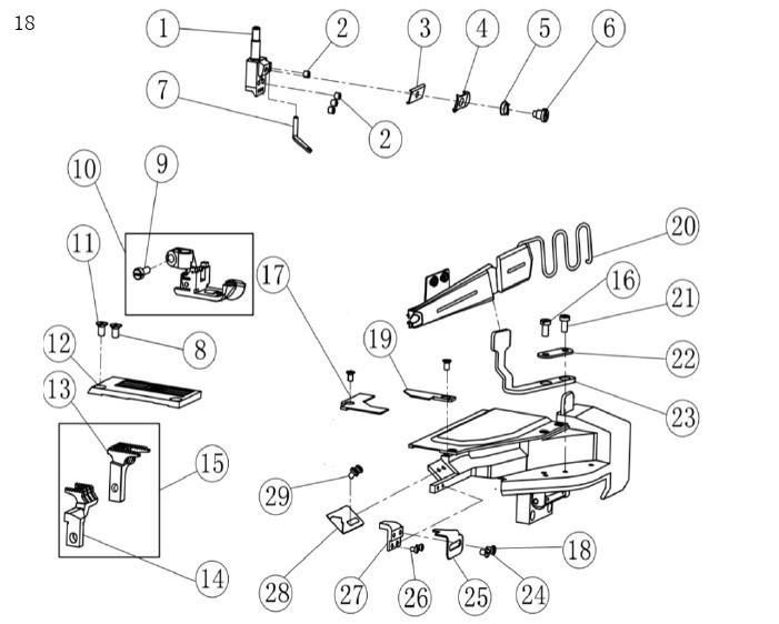 19 Gauge Set Specific Parts фото