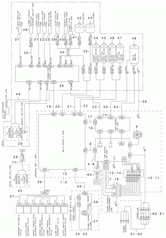 MEB-3200CS - 31. WIRING DIAGRAM