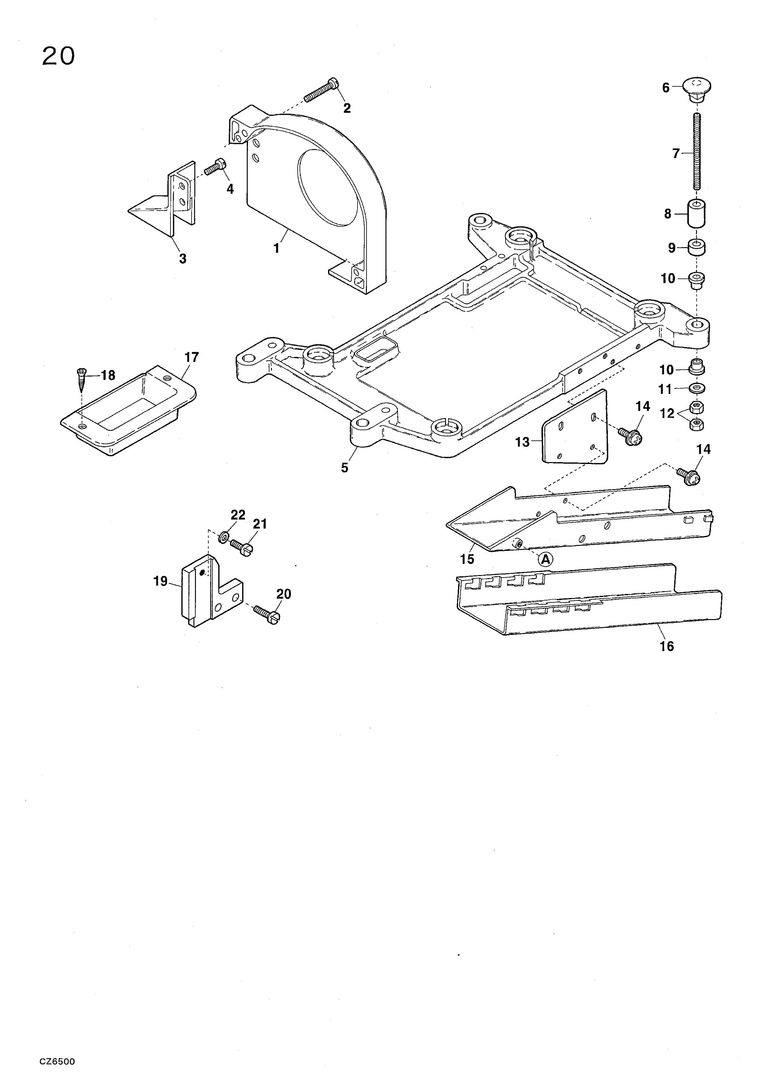 20 MICELLANEOUS SUPPORTING BOARD