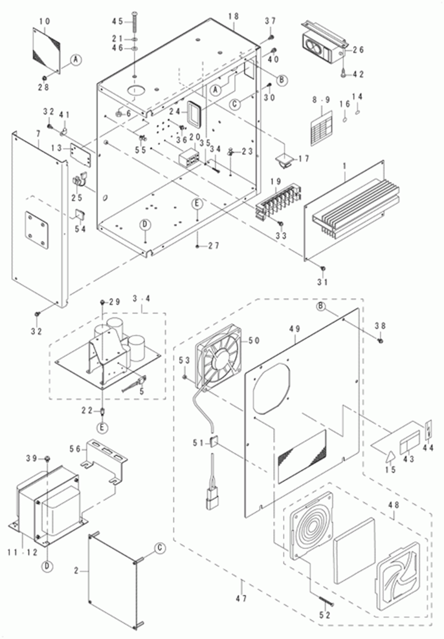 LK-1942HA - 15.CONTROL BOX COMPONENTS