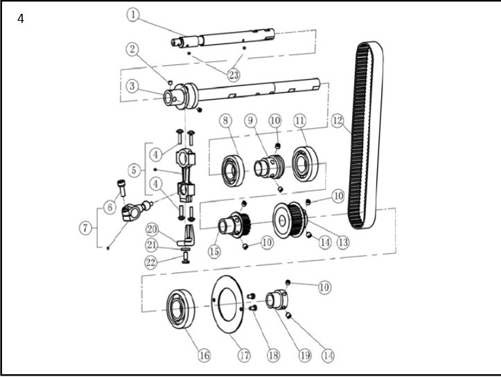 5 Hook Shaft Assemblies фото