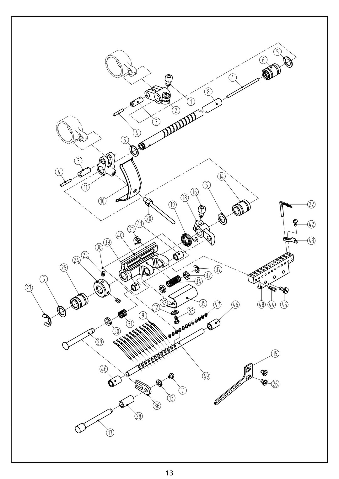 5 Thread Takeup assemblies фото