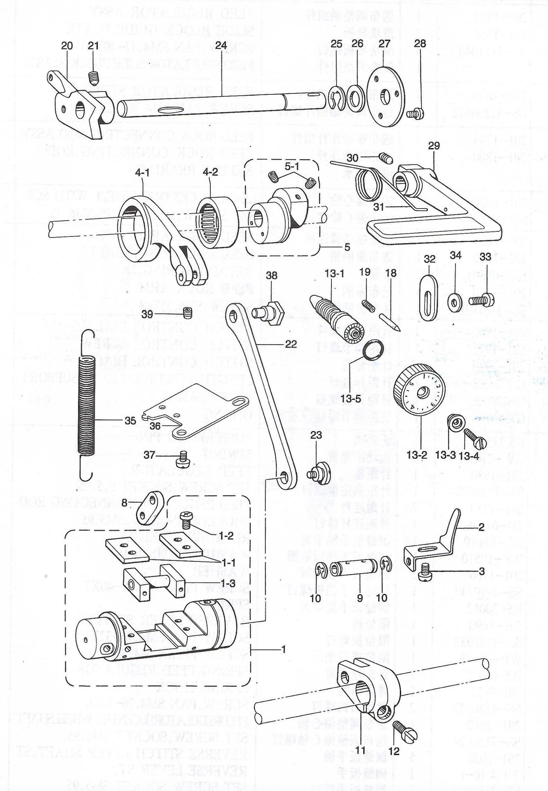 4 FEED MECHANISM фото