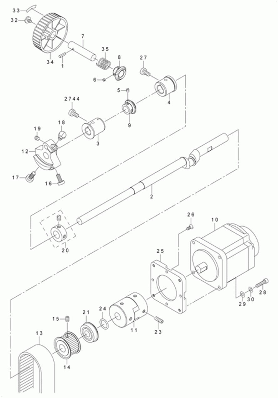 MOL-254 - 3. MAIN SHAFT COMPONENTS