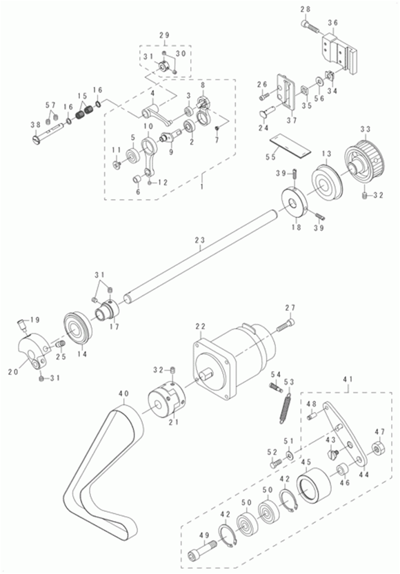 LBH-1790 - 3. MAIN SHAFT COMPONENTS