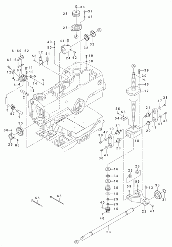 MEB-3200CS - 23. CLOTH CUTTING COMPONENTS (1)