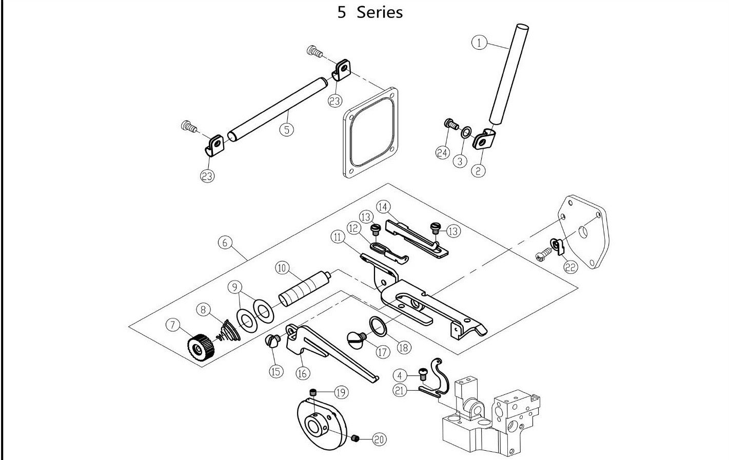 15 Chainstitth Looper Drive Mechanism2 фото