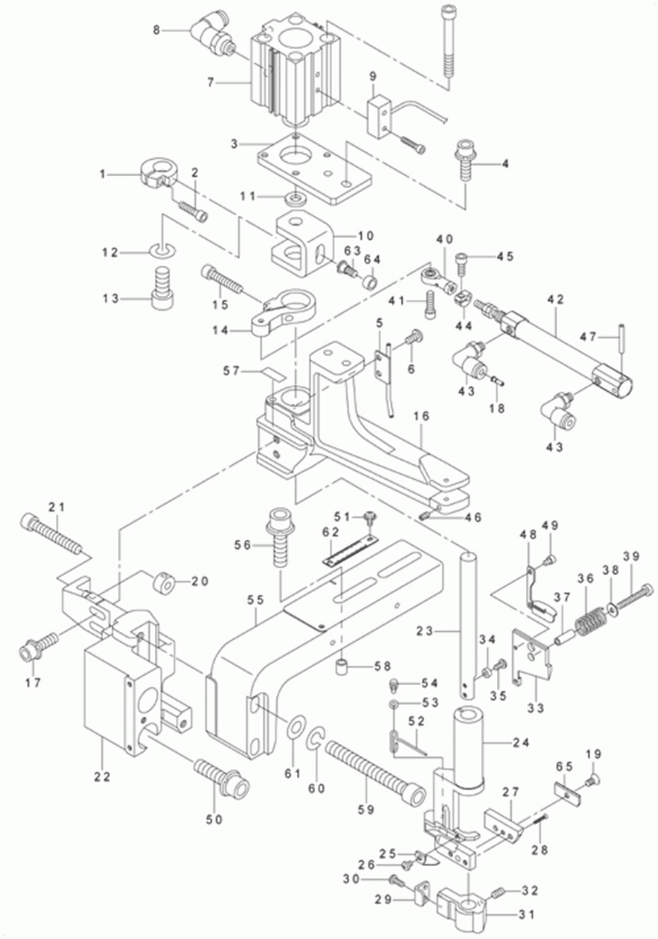 MOL-254 - 19. KNIFE COMPONENTS